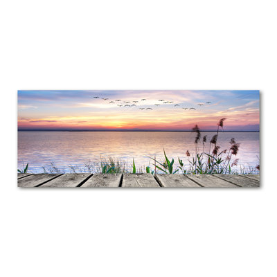 Lake West - Wrapped Canvas Print