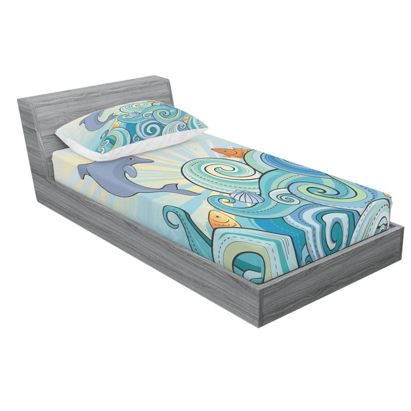 Microfiber Sheet Set, Twin XL Sheet Set with Fitted Sheet