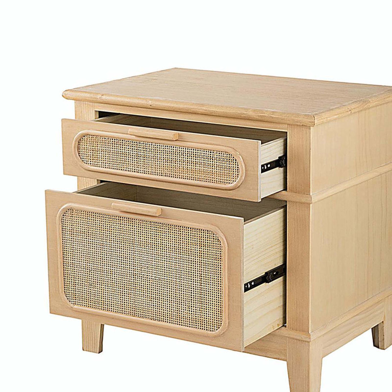 27.5x18x26" Bedside Table
