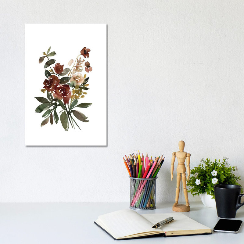 Pecan by Gosia Gregorczyk - Wrapped Canvas Painting, 20.32 cm H x 30.48 cm W