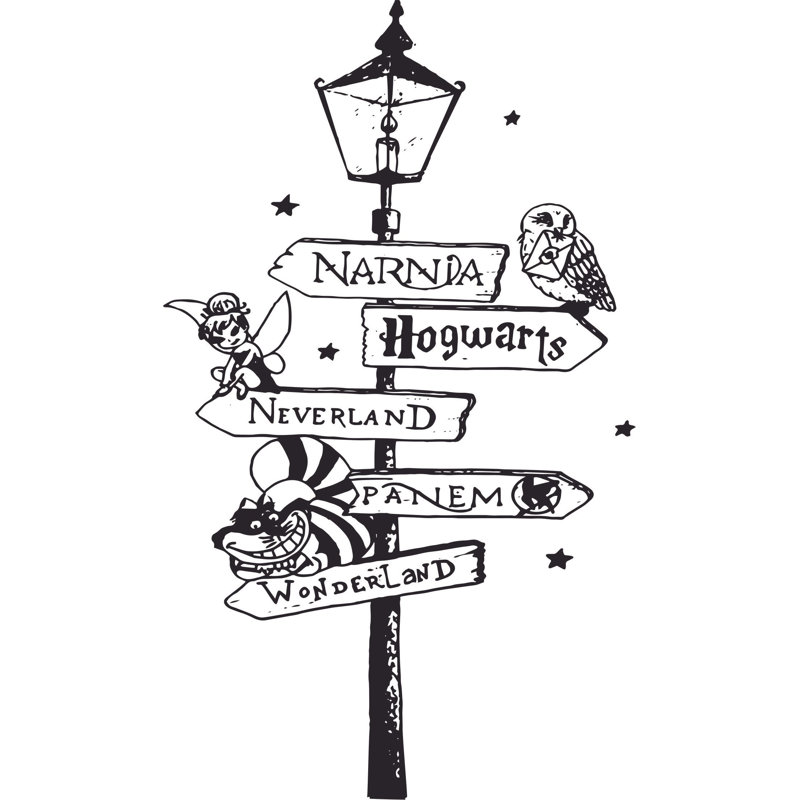Adhésif décoratif Panem Narnia, H 20 po x l 12 po