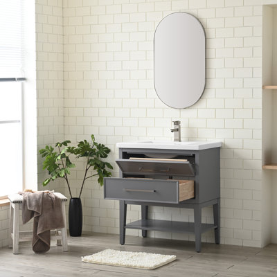 Brodnax 30" Single Bathroom Vanity Set