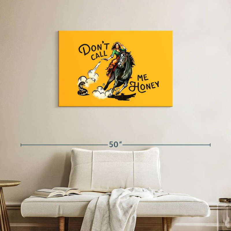 Lelar Don't Call Me Honey, 24" H x 36" W