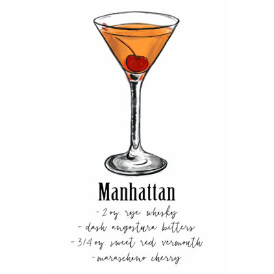 Manhattan - Wrapped Canvas Painting