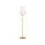 Quatrefoil Table Lamp - Gold Leaf