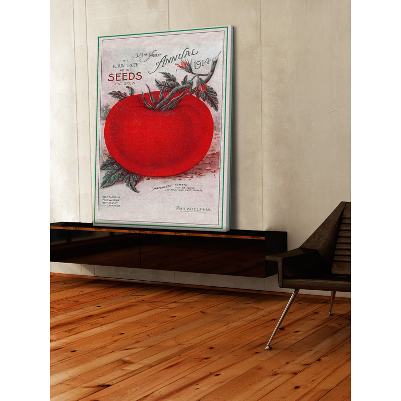 « tomates », reproduction d’art sur toile tendue, H 30 po x l 20 po