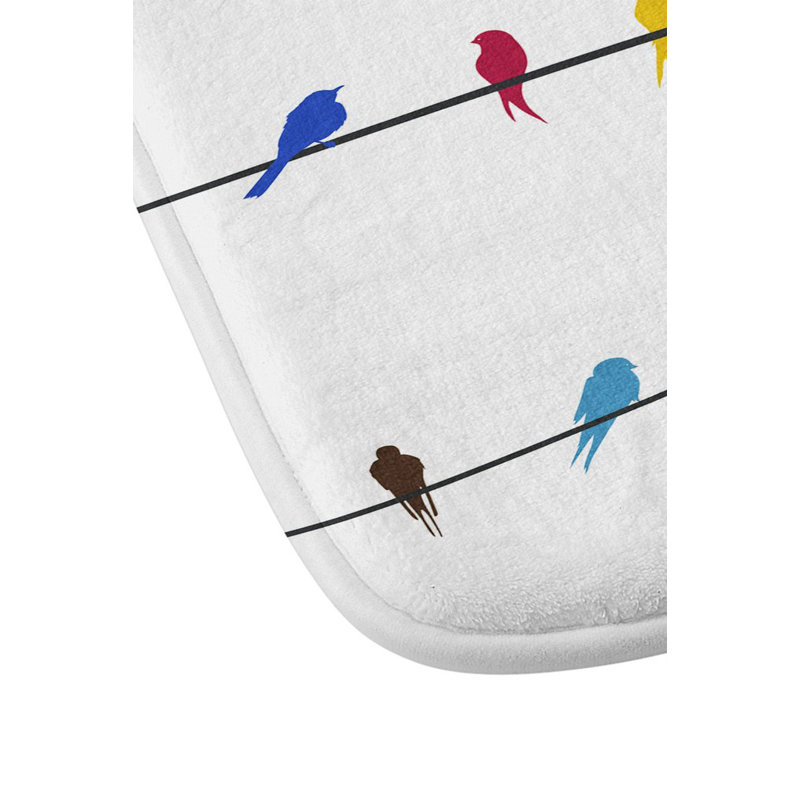 Tapis pour salle de bain happy spring