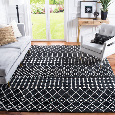 Tapis en laine touffeté à la main Dillard