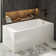 Claire 60" x 32" Alcove Tub with Corner Apron