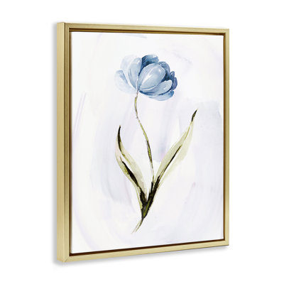 Fleur bleue à pétales