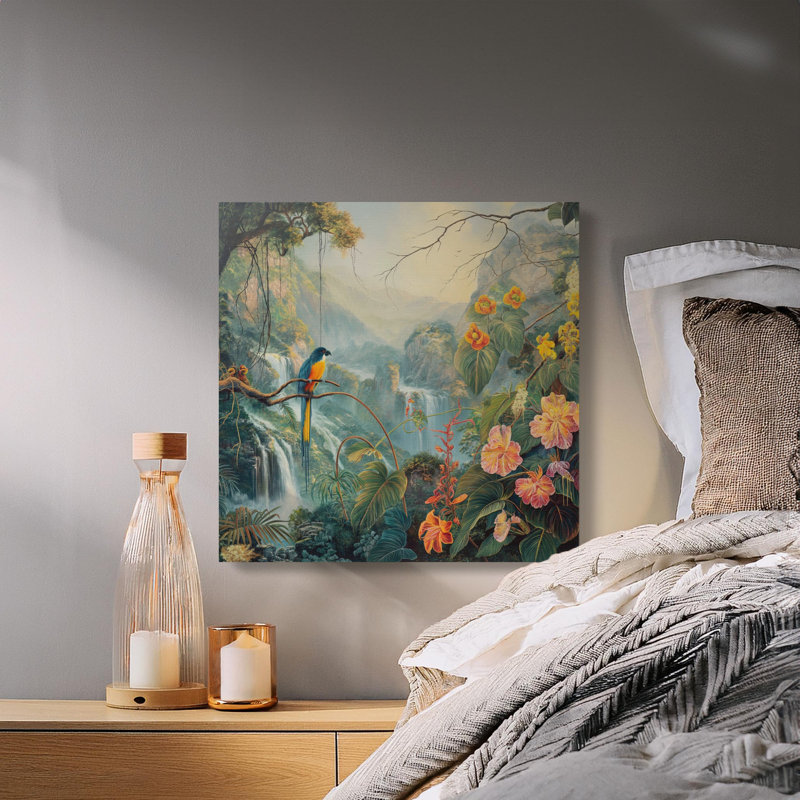 1 Piece Wrapped Canvas Wall Art Set, 50.8cm H x 50.8cm W