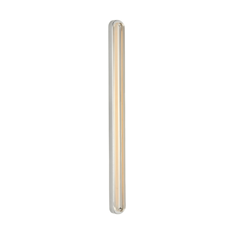 Emera 1 - Light LED Vanity Light, 24" H x 2" W x 1.4" D, Polished Nickel