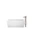 Chloe Freestanding Soaking Acrylic Bathtub-83697494