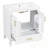 Bathroom Vanity with Ceramic Sink, Soft-Close Doors and Drawer-1909793838