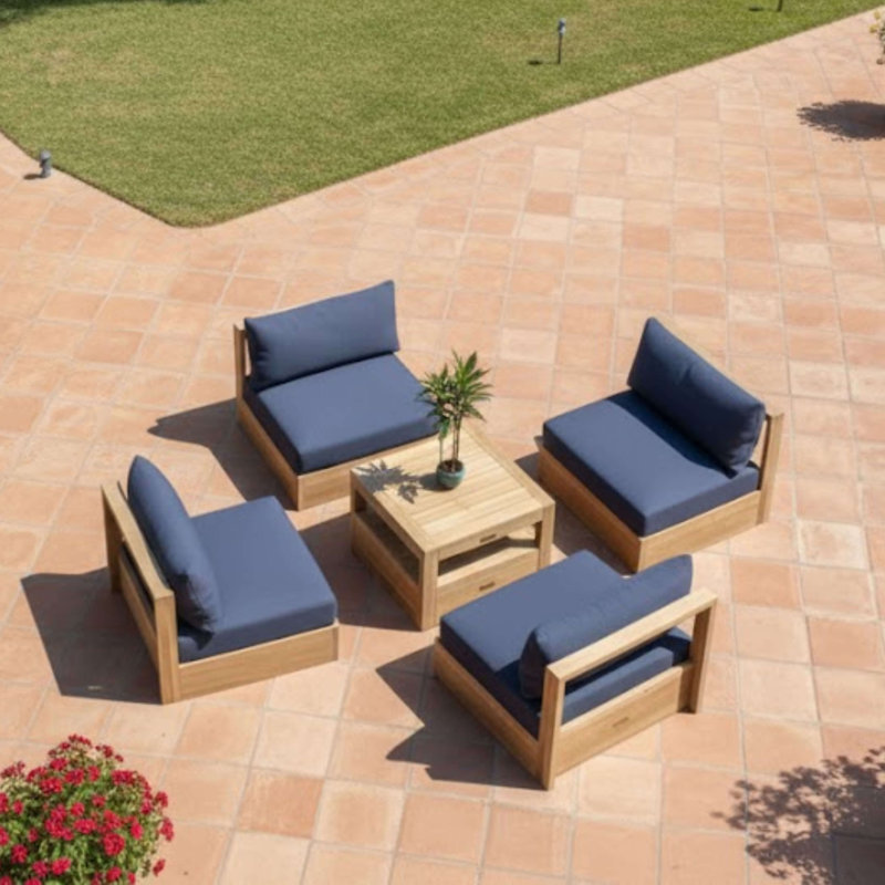 Copacabana 5 pieces Modular Deep Seating Set