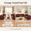 Castiglione Upholstered 83.5 " Fabric Sofa-521721740