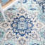 Yedidalga Oriental Teal/Navy Area Rug-132740285
