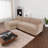 Alameda 109" W Velvet L-Shaped Sectional-1904097377-1904097378