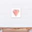 Art sur toile blushing diamond Carnie-641662356