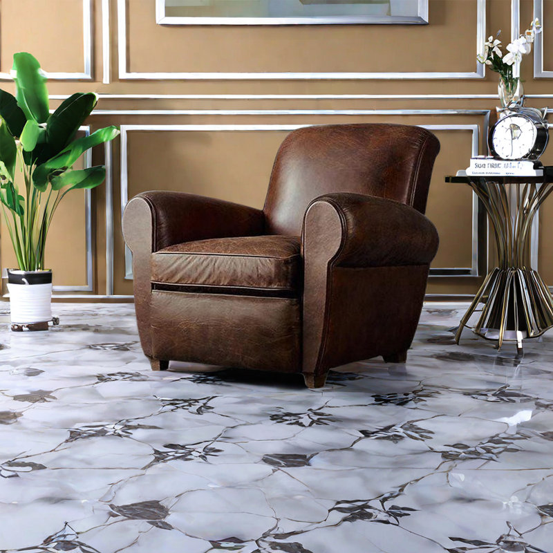 Fauteuil inclinable en similicuir Ostell