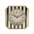 Industrial Analog Metal Quartz Movement / Crystal Tabletop Clock in