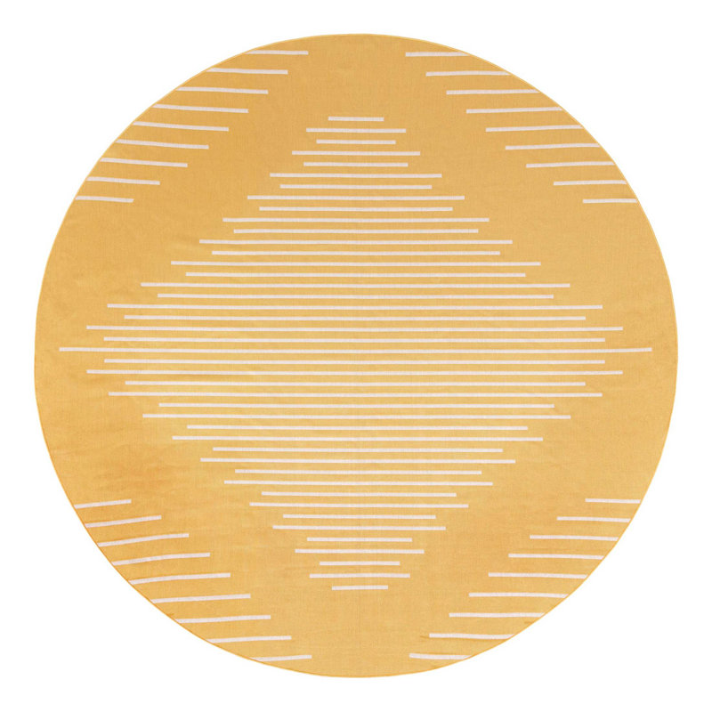 Moroccan Indoor / Outdoor Rug, Round 13'