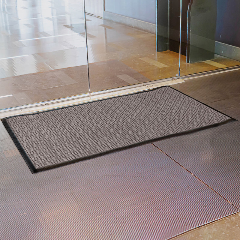Fordville Non-Slip Doormat, Beige, 36" W x 60" L