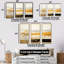 «Bold Mute Tone Countryside Landscape», ensemble d'art mural imprimé campagne-107753229-107753234