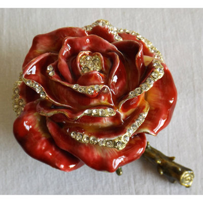 Boîte à bijoux rose