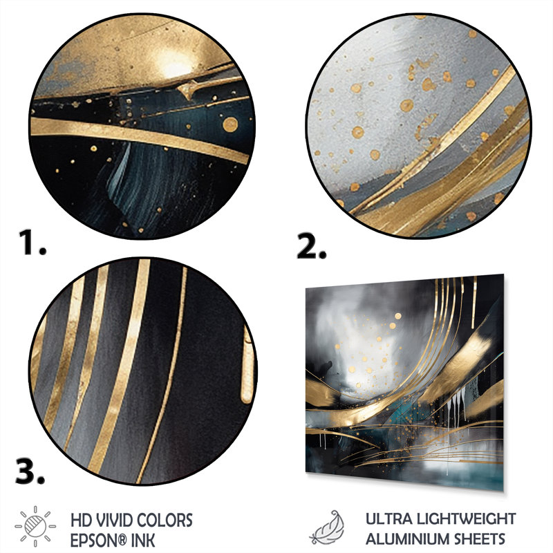Décoration murale en métal, H 16 po x l 16 po x P 1 po