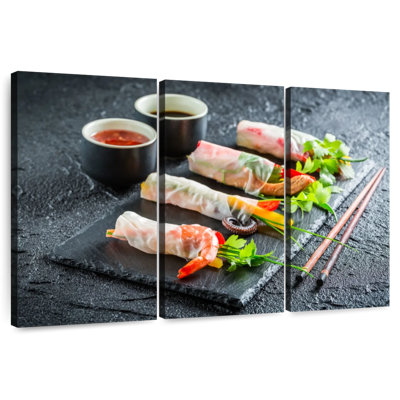 Rouleaux de printemps aux fruits de mer