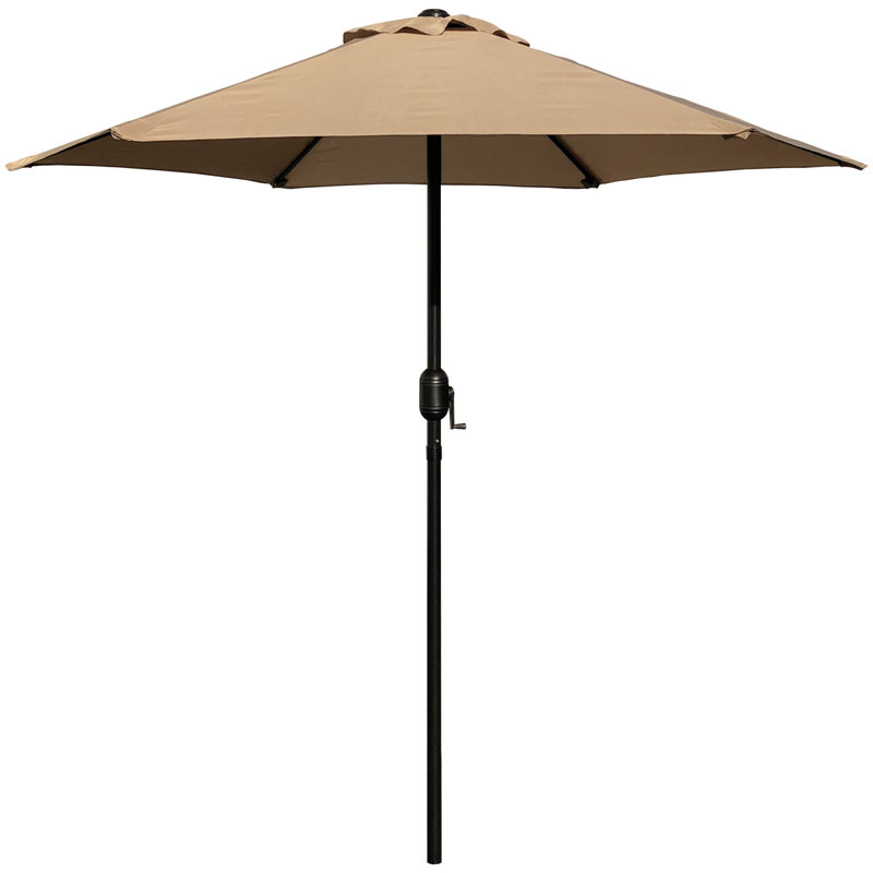 Parasol de marché Tempo, Brun clair, 90''