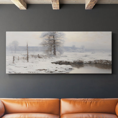 Série paysage - CCXC - Toile tendue avec châssis - Prêt à accrocher