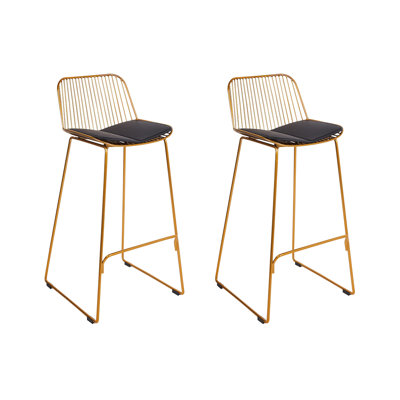 Cayuse Upholstered Counter Stool with Metal Frame