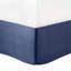 Ensemble d'édredon 7 pièces jacquard bleu marine