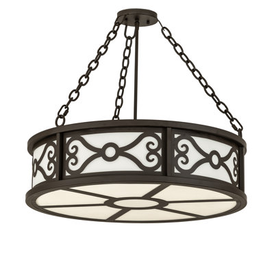 Plafonnier semi-encastré 4 lumières Donya