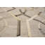 Tapis argenté moderne en similicuir 8X10