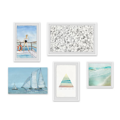 Albaugh «De Bas en Haut» Pentaptych