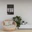«Dreamy Christmas Window Peaceful Abstract Contemporary Winter Architecture», reproduction d'art mural-129967790