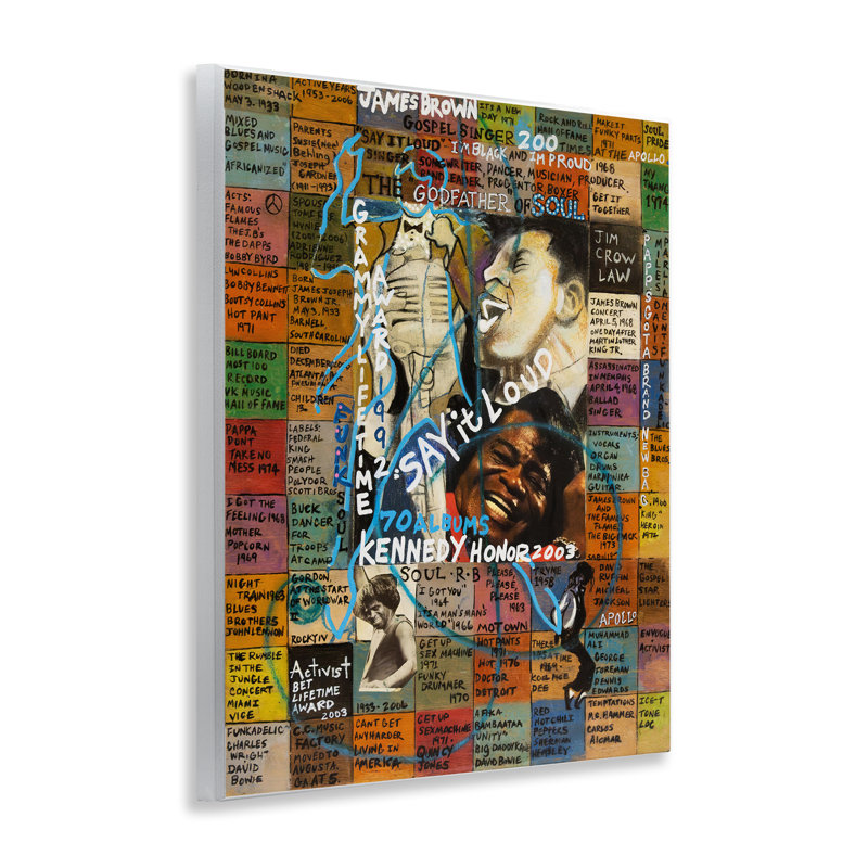 «James Brown Collage» par Sabin