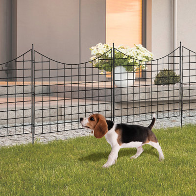 36.6'' H x 29.5'' W Carbon Steel Fencing with 5 Panel(s) Included