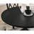 Cross-Buck Base Dining Table In Black-2115569284-2131415738