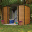 Rowlinson Woodvale Metal Apex Shed 8x6-20703036-124321630