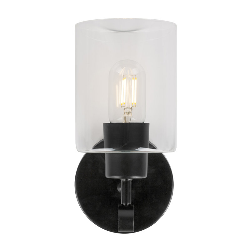 Englehart Armed Sconce, Black