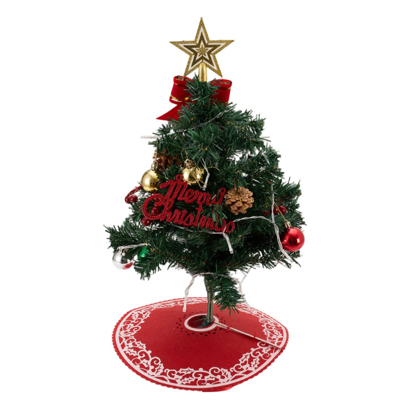 1.8' H Artificial Pine Christmas Tree