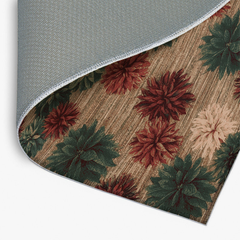 Nature Brown Indoor and Outdoor Area Rug, Rectangle 2' x 3'