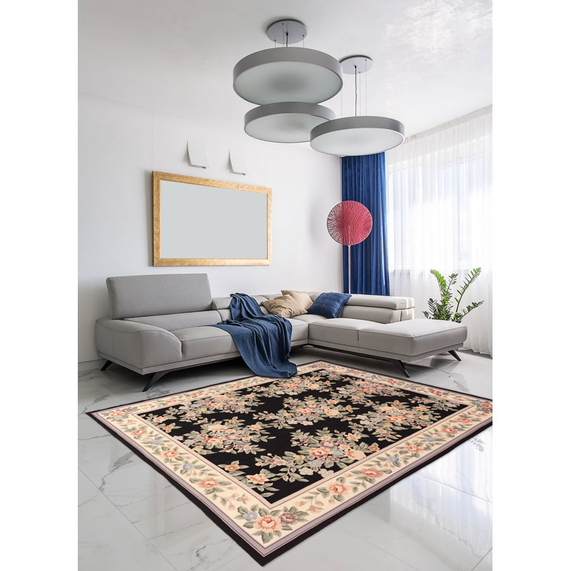 Tapisserie française kilim 7 pi 11 po x 10 pi 2 po