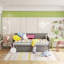 Lit de jour simple-110664746