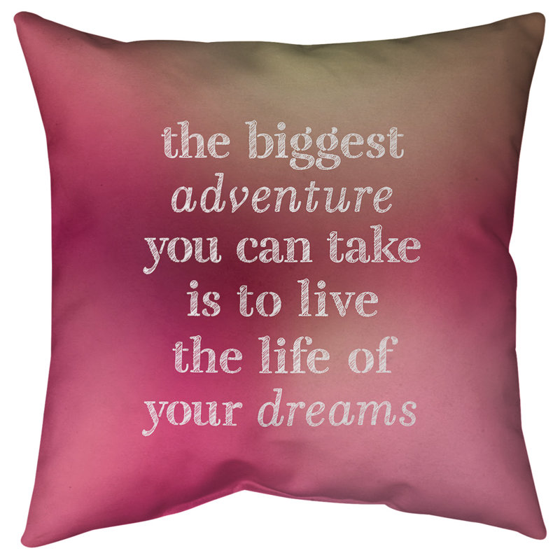 Coussin de sol, 28 po x 28 po, Rose / Vert clair