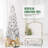 White PVC Round Head Automatic Wire Tree-2067292742